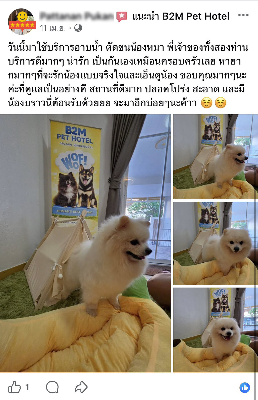 รีวิวจากลูกค้า